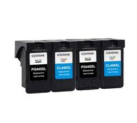 WYNAnGAI Cartuccia d'inchiostro compatibile Aecteach per PG 445 CL 446 XL per stampante MX494 2440 2540 2940 2540S IP2840(2BK2C)