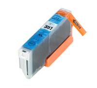 WYNAnGAI Cartuccia d'inchiostro compatibile BCI 350 351 350XL 351XL per stampanti PIXUS MG5430 5530 5630 BCI-350 BCI-351 BCI350 BCI351 Colore(4PCS 351 CYAN)