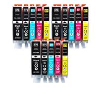 WYNAnGAI Cartuccia d'inchiostro compatibile con MG5751 MG5752 MG5753 5750 5751 5752 5753 per stampante cartuccia d'inchiostro a cinque colori PGI570(3SET)