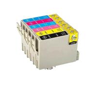 WYNAnGAI Cartuccia d'inchiostro compatibile con Stylus Photo R200 R220 R300 R300M R320 R340 RX500 RX600 RX620 RX640 T0481 T0482 T0483 T0484 T0485 T0486(2 SET)