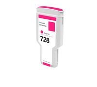 WYNAnGAI Cartuccia d'inchiostro compatibile da 300 ml per 728XL HP728 nero opaco per inchiostro colorante per stampante DesignJet T730 T830(Magenta)