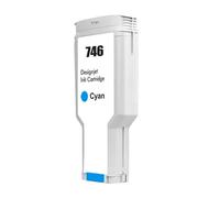 WYNAnGAI Cartuccia d'inchiostro compatibile da 300 ml per HP746 HP746XL P2V82A P2V83A P2V80A P2V78A per stampante DesignJet Z6 Z9(746-C)