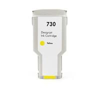 WYNAnGAI Cartuccia d'inchiostro compatibile HP730 per DesignJet T1600 T1600dr T1700 T1700dr T2600 T2600dr Design inchiostro completo(1PCS Yellow)