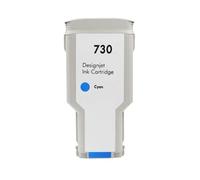WYNAnGAI Cartuccia d'inchiostro compatibile HP730 per DesignJet T1600 T1600dr T1700 T1700dr T2600 T2600dr Design inchiostro completo(1PCS Cyan)