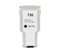 WYNAnGAI Cartuccia d'inchiostro compatibile HP730 per DesignJet T1600 T1600dr T1700 T1700dr T2600 T2600dr Design inchiostro completo(1PCS MBK)