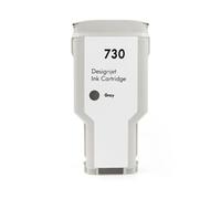 WYNAnGAI Cartuccia d'inchiostro compatibile HP730 per DesignJet T1600 T1600dr T1700 T1700dr T2600 T2600dr Design inchiostro completo(1PCS Gray)
