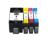 WYNAnGAI Cartuccia d'inchiostro compatibile per 902 902XL 906XL per OfficeJe 6968 6978 6979 6970 6971 6975 6951 6954 Stampanti(1set)