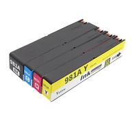 WYNAnGAI Cartuccia d'inchiostro compatibile per 981A 981X Per PageWide Color 556xh Dn MFP 586dn F Z MFP E58650dn MFP E55650 Stampante(HP981X Yellow)