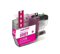 WYNAnGAI Cartuccia d'inchiostro compatibile per DCP-J1050DW J1140DW MFC-J1010DW J1050 J1040 LC421 LC421XL Inkjet(1PC LC421 M)