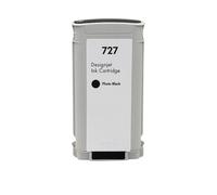 WYNAnGAI Cartuccia d'inchiostro compatibile per DesignJet T920 T930 T1500 T2500 T1530 T2530 Per 727 727XL 130ML 300ML Nero Ciano Magenta Giallo Grigio Nero opaco(PHOTO BLACK 130ML)