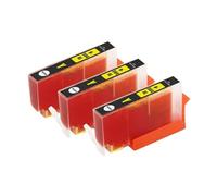 WYNAnGAI Cartuccia d'inchiostro compatibile per HP564 XL 564XL per stampante Photosmart 5520 6510 7510 7520 C310a C410a(3PCS YELLOW)