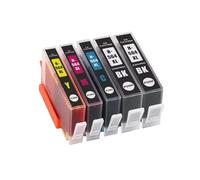 WYNAnGAI Cartuccia d'inchiostro compatibile per HP564 XL 564XL per stampante Photosmart 5520 6510 7510 7520 C310a C410a(2BK-1C-1M-1Y)