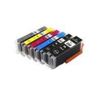 WYNAnGAI Cartuccia d'inchiostro compatibile per MG6320 MG7120 IP8720 MG7520 MG5420 PGI-250 CLI-251 PGI250 CLI251 Stampante a getto d'inchiostro(1 SET (6 PCS))