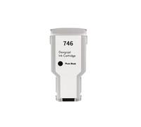 WYNAnGAI Cartuccia d'inchiostro compatibile per stampante HP746 Designjet Z6 Z9 Plus P2V83A P2V82A P2V80A(1PCS PHOTO BLACK)