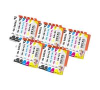 WYNAnGAI Cartuccia d'inchiostro compatibile Plavetink 580 581 per stampanti TS9550 TS9551 TS705 TR7550 TR8550(5 set)