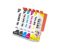 WYNAnGAI Cartuccia d'inchiostro compatibile Plavetink 580 581 per stampanti TS9550 TS9551 TS705 TR7550 TR8550(1 set)