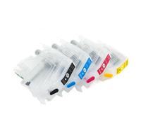 WYNAnGAI Cartuccia d'inchiostro di ricarica LC401 set di 4 colori compatibile con le stampanti MFC-J1010 MFC-J1012 MFC-J1170