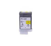 WYNAnGAI Cartuccia d'inchiostro e chip PFI-120 PFI120 con inchiostro pigmentato compatibile per TM-200 TM200 TM-205 TM-300 TM-305 TM300 130ML per unità(1PC Y)