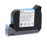 WYNAnGAI Cartuccia d'inchiostro per stampante portatile da 5 pezzi compatibile con stampante a getto d'inchiostro Eco Solvente Fast Dry 2588 2588M Altezza di stampa 12,7 mm(5pcs Blue)