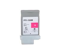 WYNAnGAI Cartuccia d'inchiostro PFI 102 compatibile con stampanti IPF500 IPF510 IPF600 IPF605 IPF610 IPF700 IPF710 IPF720 IPF760 IPF650 IPF655 IPF750 IPF755 Riempita con inchiostro(PFI-104M)