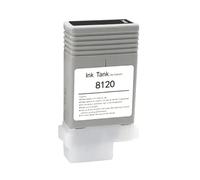 WYNAnGAI Cartuccia d'inchiostro PFI8120 da 130 ml compatibile con il pigmento delle stampanti TM5200 TM5205 TM5300 TM5305 con chip(PFI-8120 BK)
