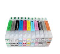 WYNAnGAI Cartuccia d'inchiostro ricaricabile compatibile Winnerjet con chip di ripristino automatico per Stylus Pro 4900