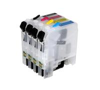 WYNAnGAI Cartuccia d'inchiostro ricaricabile con chip di ripristino automatico compatibile con i modelli MFC J6720DW J6920DW J285DW J470DW LC101 LC103 LC105 LC107 109(LC105 LC109)