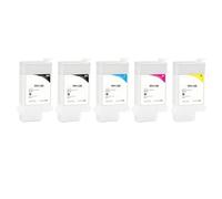 WYNAnGAI Cartuccia d'inchiostro ricaricabile PFI120 compatibile con stampante TM-200 TM200 TM-205 TM-300 TM-305 TM300 Set di 5 colori