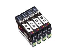 WYNAnGAI Cartuccia d'inchiostro ricaricabile T2991 29XL compatibile con XP235 XP245 XP247 XP255 XP257 XP332 XP335 XP342(4BK T2991)