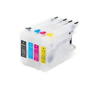 WYNAnGAI Cartuccia d'inchiostro ricaricabile Vliaxh compatibile con i modelli MFC-J280W J425W J430W J435W J5910DW J625DW J6510DW