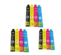 WYNAnGAI Cartuccia d'inchiostro T1711 compatibile con le stampanti della serie XP tra cui XP-33 XP-103 XP-203 XP-207 XP-303 XP-306 XP-403 XP-406 XP-313 XP-323 XP-413 XP-423(3 SETS(12PCS))