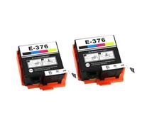 WYNAnGAI Cartuccia d'inchiostro T3760 compatibile con la cartuccia d'inchiostro PictureMate PM-525 T376 per una stampa affidabile(2 PCS)