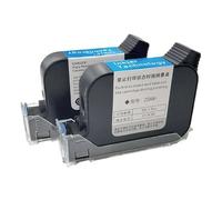 WYNAnGAI Cartuccia d'inchiostro universale ad asciugatura rapida Altezza di stampa da 25,4 mm compatibile con stampanti a getto d'inchiostro in nero bianco rosso blu(Blue)
