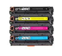WYNAnGAI Cartuccia toner compatibile per modelli a colori CP1215 CP1515n CP1518ni CM1312 CB540A CB541A CB542A CB543A 125A