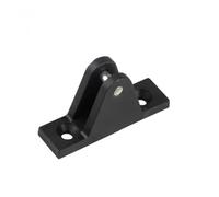 WYNAnGAI Cerniere per Ponte per Barche Marine Resistenti in plastica di Nylon Nero Accessori per Yacht con Montaggio Laterale compatibili con l'hardware(60MM-1PC)