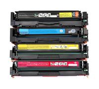WYNAnGAI Confezione da 4 cartucce toner compatibili per 205A CF530A CF531A CF532A CF533A per stampanti M154 M180 M181 M180n M181fw