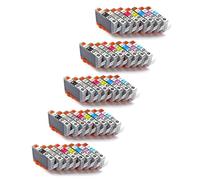 WYNAnGAI Da 1 a 5 set di cartucce d'inchiostro CLI-42 compatibili con la stampante Pro-100 Pro-100S Cartucce d'inchiostro CLI42 in nero ciano giallo grigio grigio chiaro(CLI-42-5set)