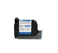 WYNAnGAI DCODE 6900 Stampante a getto d'inchiostro termica portatile da 12,7 mm Cartuccia d'inchiostro solvente ad asciugatura rapida Compatibile Stampante portatile Inchiostro nero(1PC)