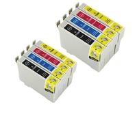WYNAnGAI Inchiostro compatibile T0711 T0714 T0715 Per Stilo D78 D92 D120 DX4000 SX209 DX4450 SX115 S21 Ufficio B40W BX300F BX310FN(2 SETS)