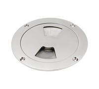 WYNAnGAI Portello Staccabile della Copertura di ispezione della Piastra di Coperta Marina da 4 Pollici e 5 Pollici per Yacht e Navi marittime(1PCS 5INCH)