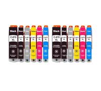 WYNAnGAI Set cartucce d'inchiostro compatibili PGI-870 CLI-871 per stampanti MG5780 MG6880 MG7780 PGI870XL CLI871XL 870XL 871XL Disponibile in 1 2 3 4 confezioni(6COLOR 2SET)