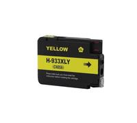 WYNAnGAI Set di 4 cartucce d'inchiostro compatibili per HP932 933 per stampanti OfficeJet 6100 6600 6700 7110 7610 7510 7512(Yellow)