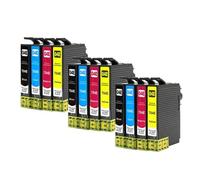 WYNAnGAI Set di cartucce a getto d'inchiostro compatibili con il sud-est asiatico per XP-2101 XP-4101 WF-2831 WF-2851 T04E1 T04E1(SW)(SEA-3set 12pcs)