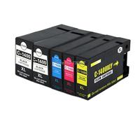 WYNAnGAI Set di cartucce d'inchiostro compatibili 5X per MAXIFY MB2340 MB2040 MB2140 MB2740 con nero PGI-1400 PGI1400 XL