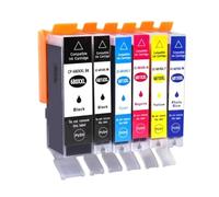 WYNAnGAI Set di cartucce d'inchiostro compatibili 6 colori PGI 680XXL CLI 681XXL per stampanti TS706 TR7560 TR8560 TS6160 TS6260(6Color 1set)