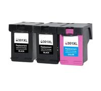 WYNAnGAI Set di cartucce d'inchiostro compatibili per HP301 di ricambio per 1050 2050 3050 2150 3150 1010 1510 2540 HINICOLE 301 XL(2BK1C)