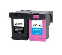 WYNAnGAI Set di cartucce d'inchiostro compatibili per HP301 di ricambio per 1050 2050 3050 2150 3150 1010 1510 2540 HINICOLE 301 XL(1SET)