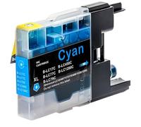 WYNAnGAI Set di cartucce d'inchiostro compatibili per modelli MFC J430W J825DW J5910DW J625DW J6510DW J6710DW LC17 LC77 LC79 LC450 LC1280(3PCS CYAN)