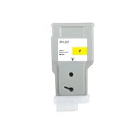 WYNAnGAI Set di cartucce d'inchiostro compatibili per PFI-207 Cinque colori per IPF680 IPF685 IPF780 IPF785 300ML(Y)