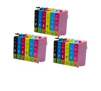 WYNAnGAI Set di cartucce d'inchiostro compatibili per stampanti Stylus Photo R200 R220 R300 R300M R320 R340 RX500 RX600 RX620 RX640 da T0481 a T0486(3Set)